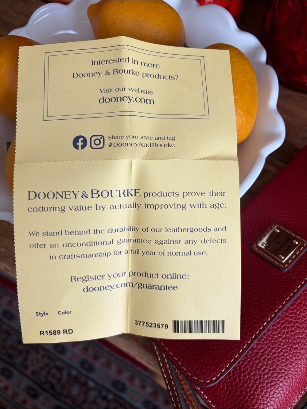 - NWT Dooney & Bourke Milly 3 Way Crossbody - Picture 14 of 14